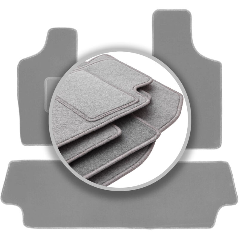 foto del prodotto tappetini grigi per auto chrysler voyager iv minivan 2000 2008 