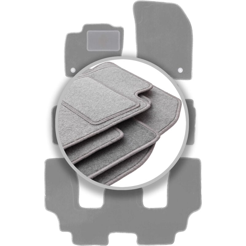 foto del prodotto tappetini grigi per auto ford galaxy mk3 minivan 2015 