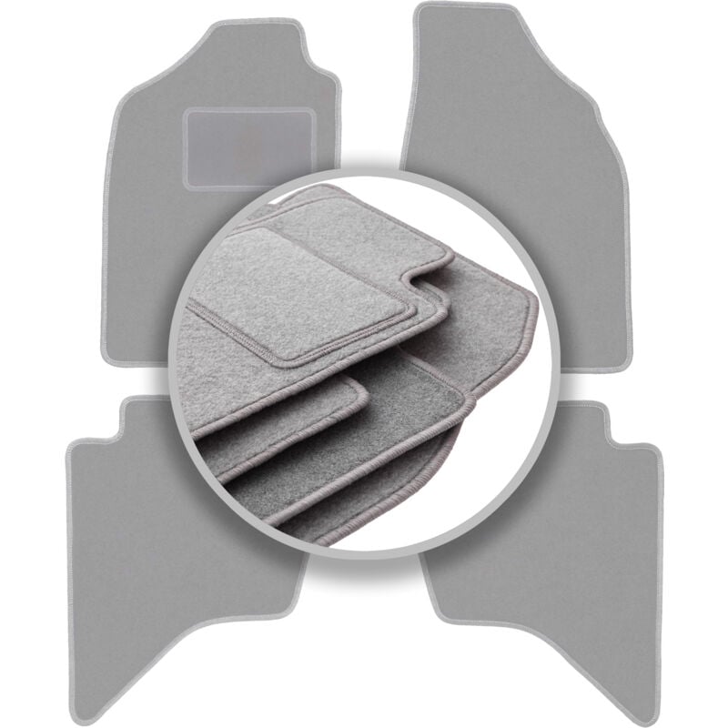 foto del prodotto tappetini grigi per auto ford ranger mk2 pick up 2007 2012 