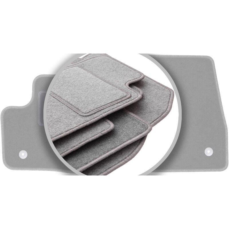foto del prodotto tappetini grigi per auto ford transit connect fl furgone per consegne 2017 