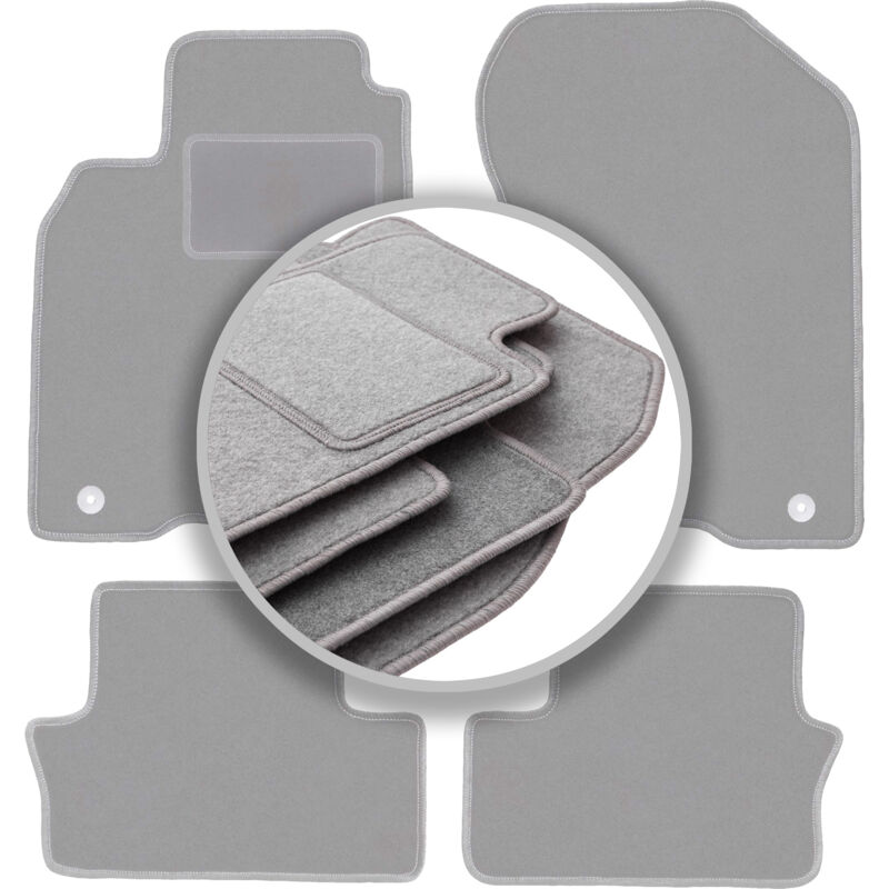 foto del prodotto tappetini grigi per auto honda insight ii hatchback 2009 2014 