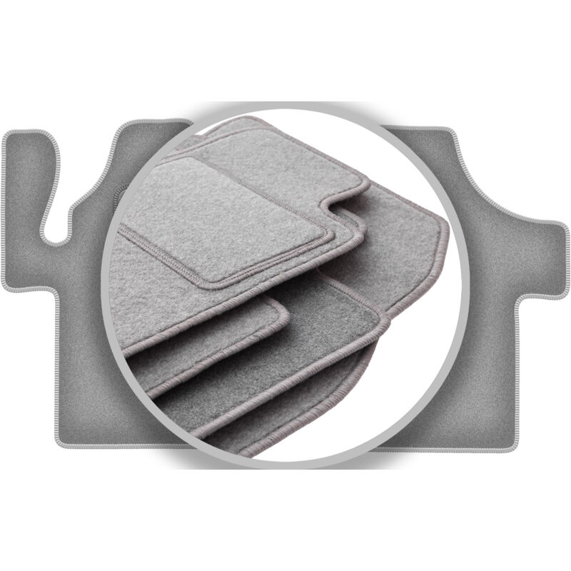 foto del prodotto tappetini grigi per auto mercedes viano w639 furgone per consegne 2003 2014 