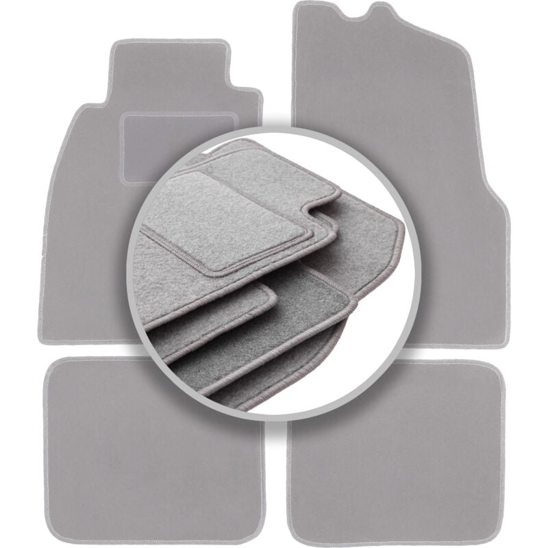 foto del prodotto tappetini grigi per auto mitsubishi carisma berlina, liftback, hatchback 1995 2004 