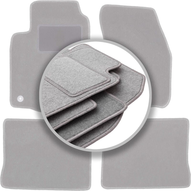 foto del prodotto tappetini grigi per auto mitsubishi colt v cjo hatchback 1996 2003 