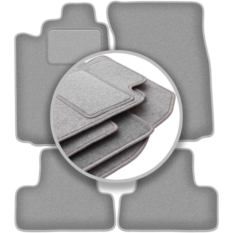 foto del prodotto tappetini grigi per auto mitsubishi eclipse iv coup 2006 