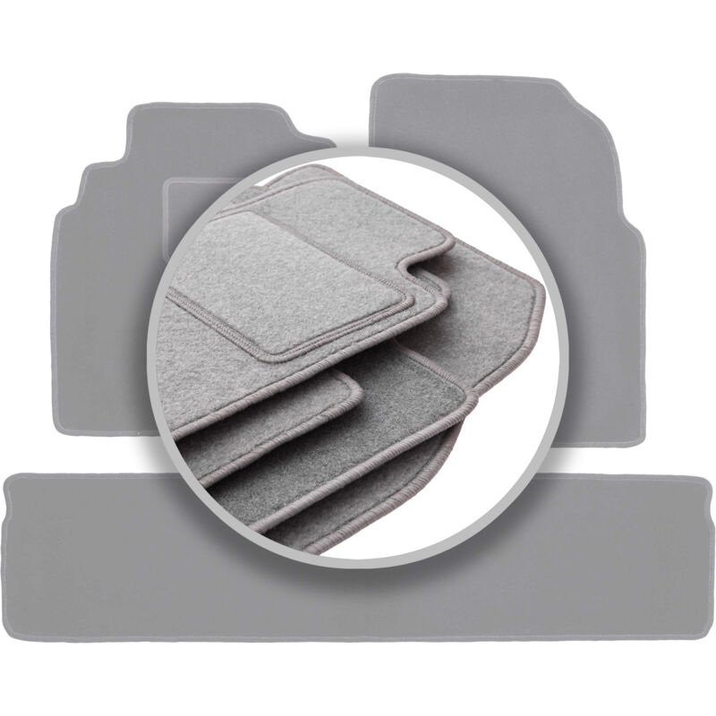 foto del prodotto tappetini grigi per auto nissan almera tino minivan 2000 2006 