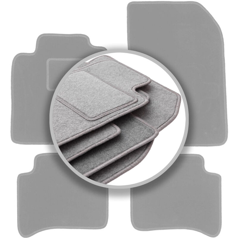 foto del prodotto tappetini grigi per auto renault vel satis liftback, hatchback 2001 2010 