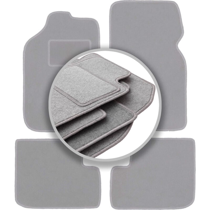 foto del prodotto tappetini grigi per auto rover 200 hatchback 2000 2005 