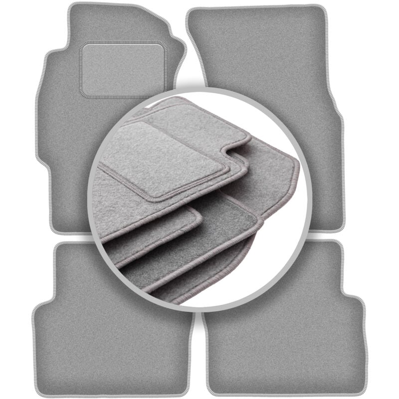 foto del prodotto tappetini grigi per auto rover 400 45 berlina 1998 2005 