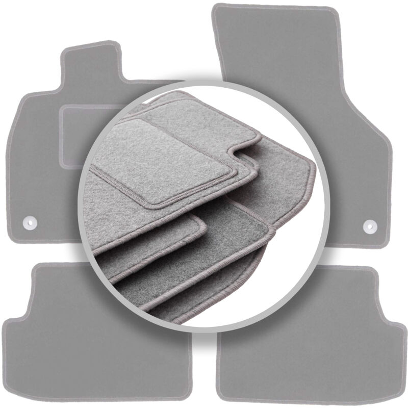 foto del prodotto tappetini grigi per auto seat leon iii hatchback, station wagon, variant 2012 2020 