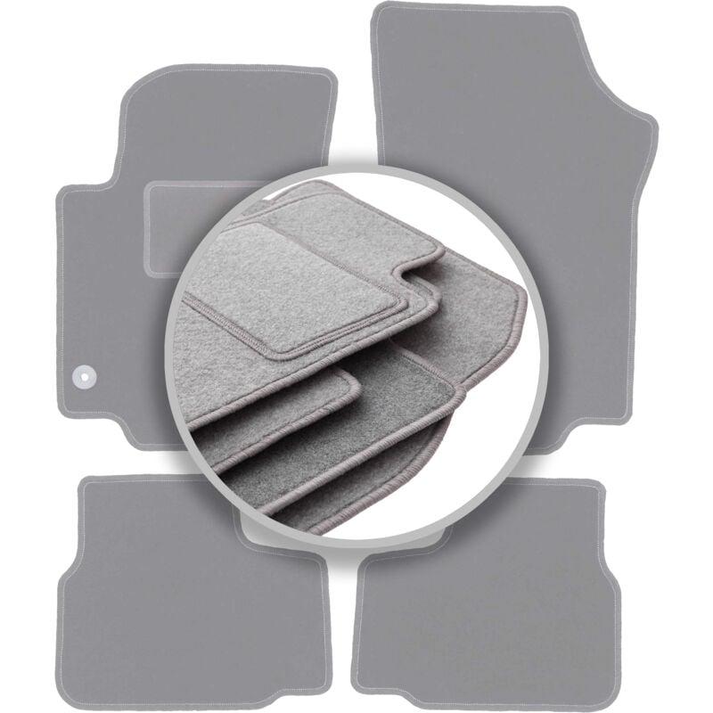 foto del prodotto tappetini grigi per auto seat mii hatchback 2011 