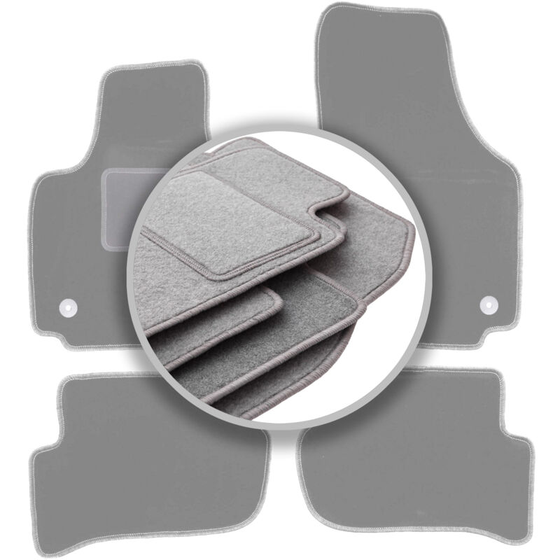 foto del prodotto tappetini grigi per auto seat toledo iii monovolume 2004 2012 