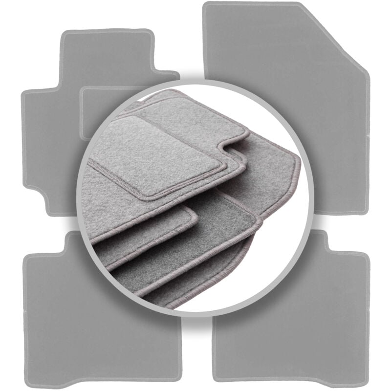 foto del prodotto tappetini grigi per auto suzuki baleno ii hatchback 2015 