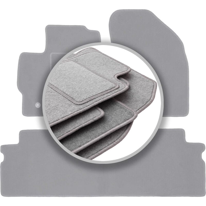 foto del prodotto tappetini grigi per auto: toyota auris i hatchback (2006-2013)