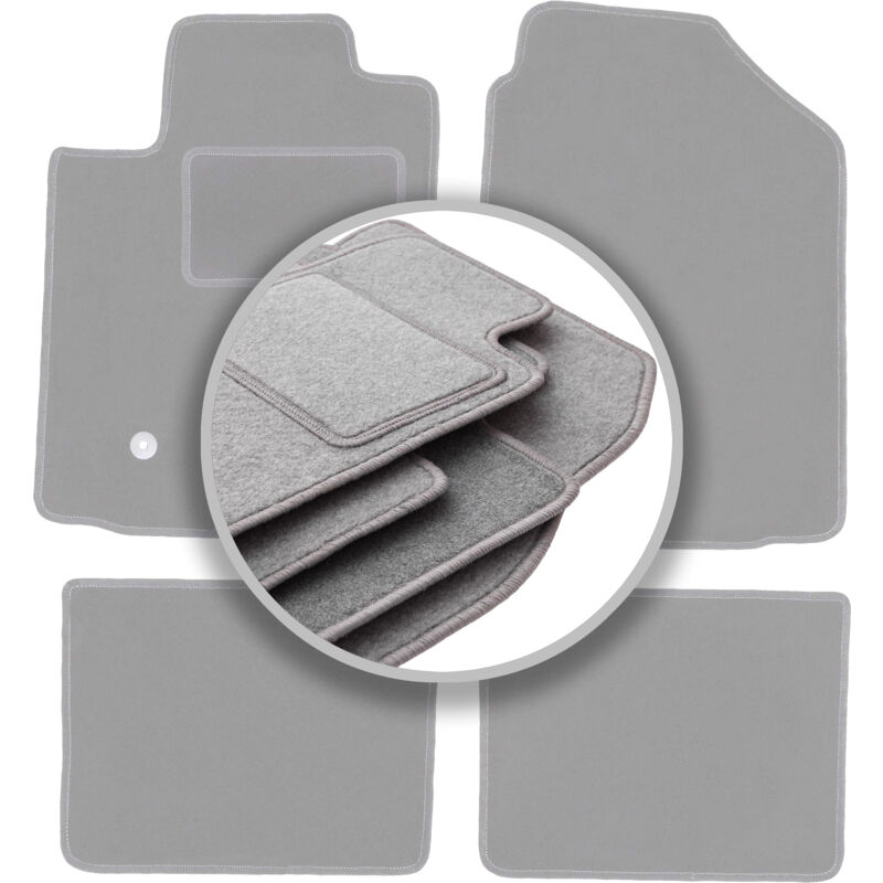 foto del prodotto tappetini grigi per auto toyota matrix hatchback 2002 2010 
