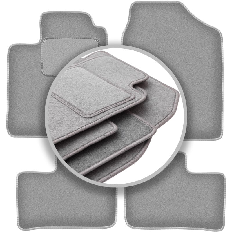 foto del prodotto tappetini grigi per daihatsu cuore vi hatchback 2003 2007 