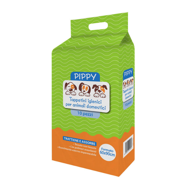 foto del prodotto tappetini igienici per animali domestici pippy petup 60 x 90 cm 10 pezzi 1 ordine scegli lo sconto bzr5 bzr20 200 punti fedelt 