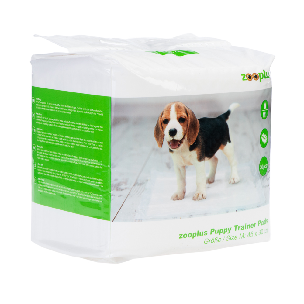foto del prodotto tappetini igienici zooplus per cuccioli medium l 45 x p 30 cm, 30 pezzi