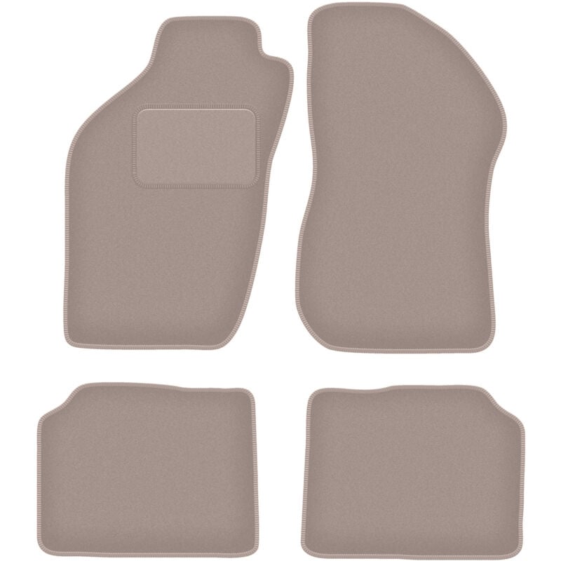 foto del prodotto tappetini in velluto beige per alfa romeo 145 hatchback 1994 2001 