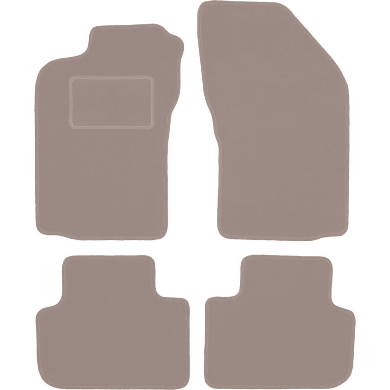 foto del prodotto tappetini in velluto beige per alfa romeo 147 hatchback 2000 2010 