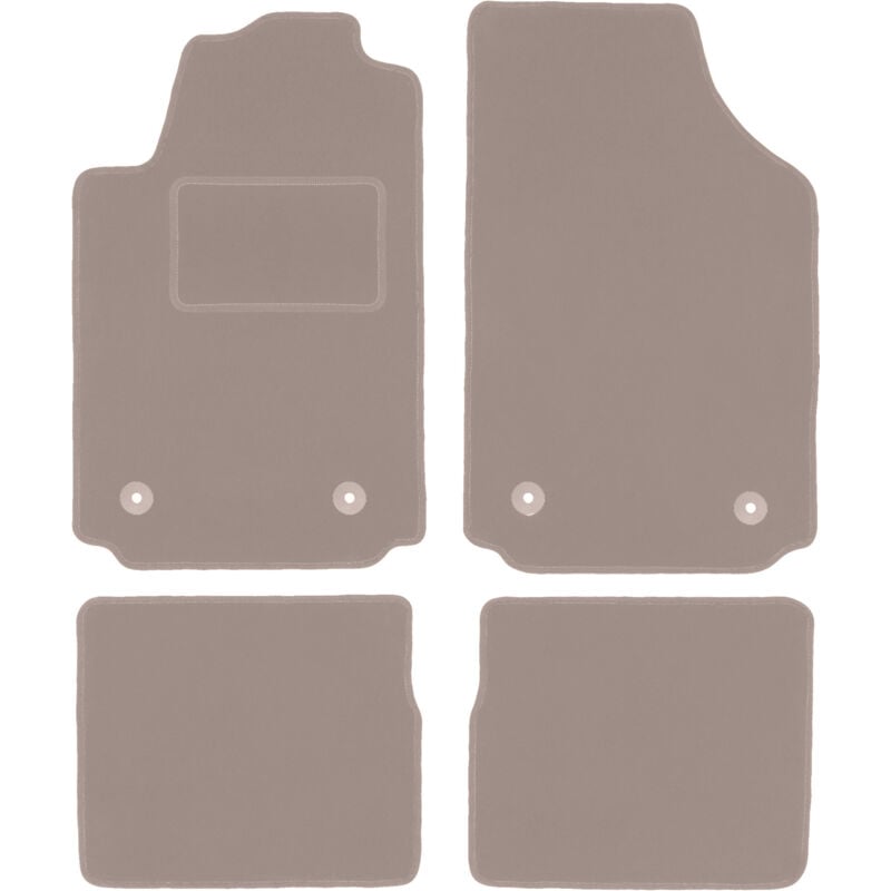 immagine 0 del prodotto tappetini in velluto beige per audi a2 hatchback 2000 2005 