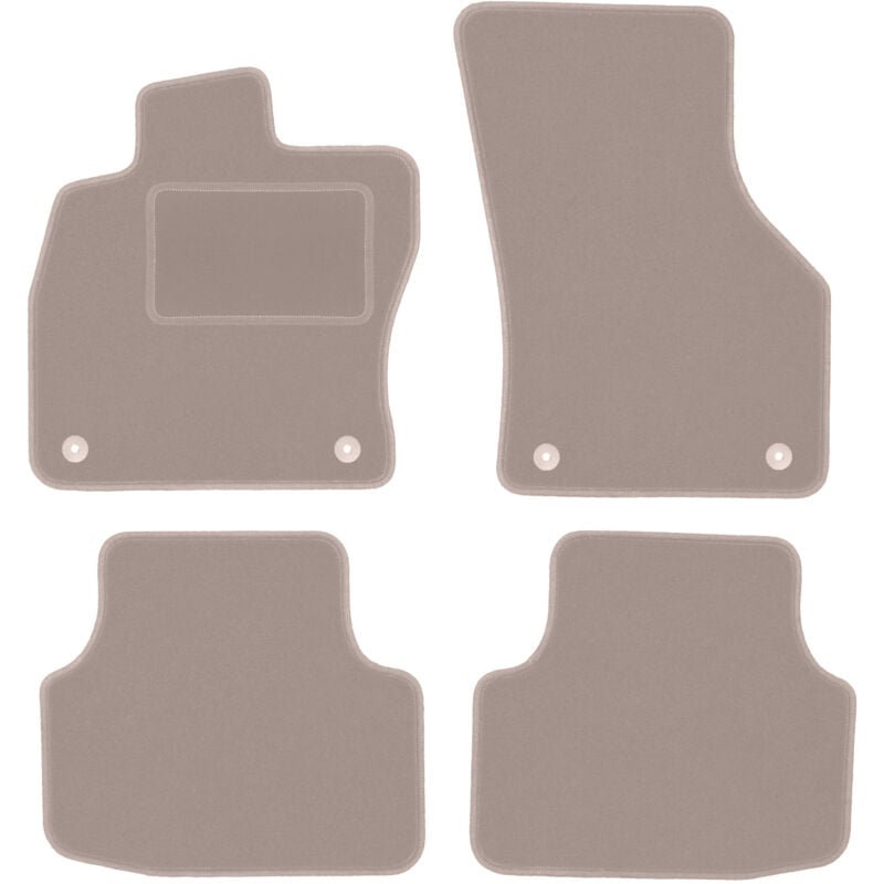 foto del prodotto tappetini in velluto beige per audi a3 8y iv berlina, liftback, station wagon, avant 2020 