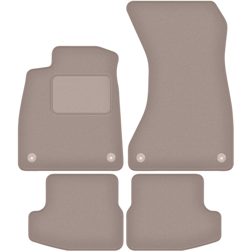 foto del prodotto tappetini in velluto beige per audi a5 f57 cabrio 2020 2022 