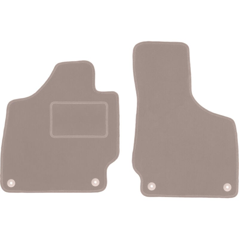 foto del prodotto tappetini in velluto beige per audi tt i 8n cabrio, roadster, coup 1998 2006 