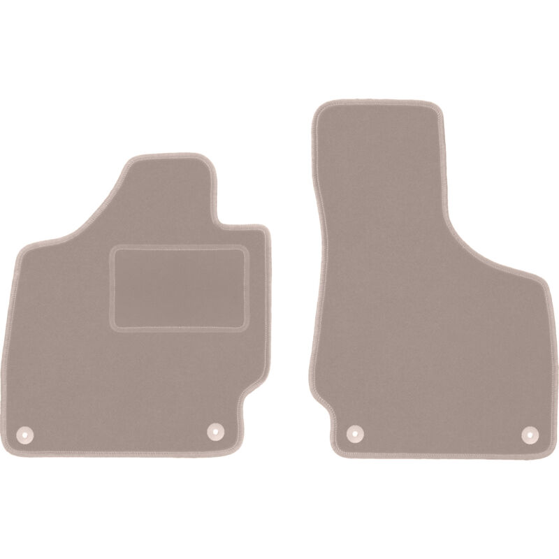 foto del prodotto tappetini in velluto beige per audi tt ii 8j cabrio, roadster, coup 2006 2014 