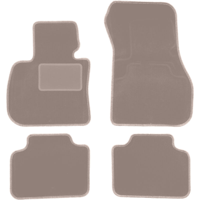 foto del prodotto tappetini in velluto beige per bmw 2 f45 active tourer 2015 