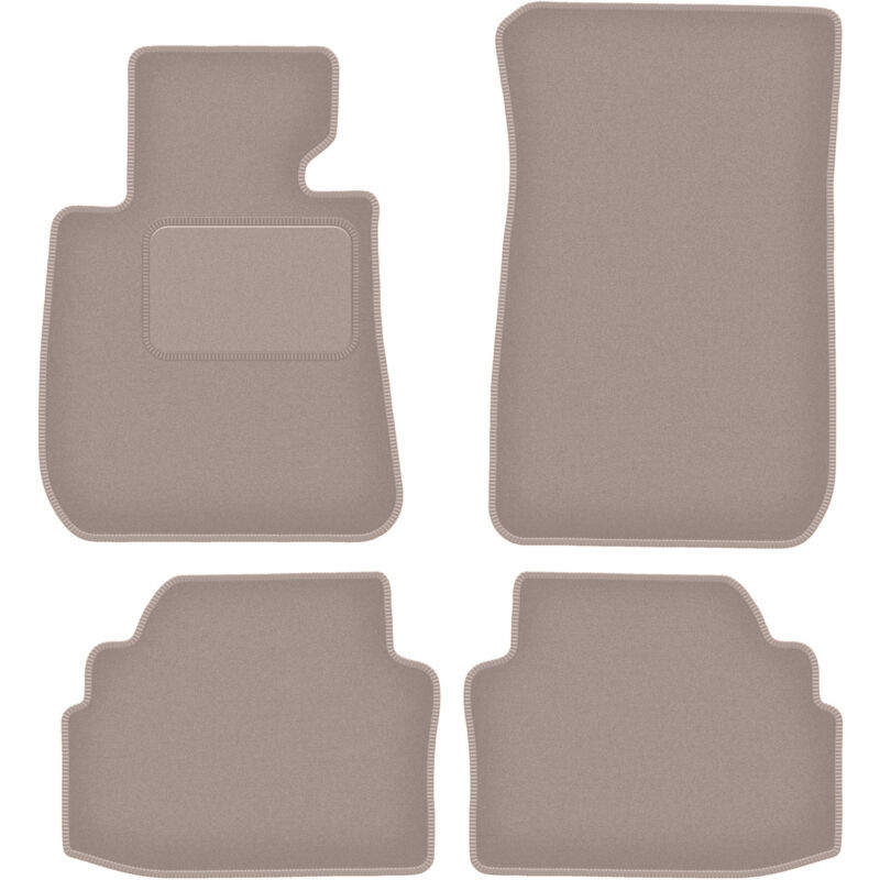 foto del prodotto tappetini in velluto beige per bmw 3 e92 coup 2004 2011 