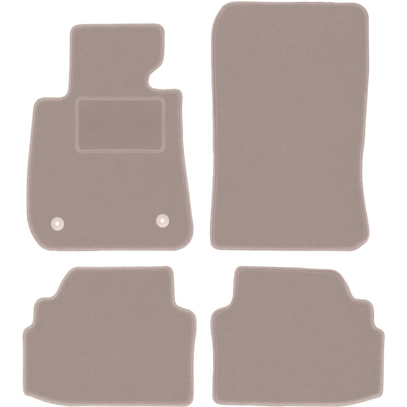 foto del prodotto tappetini in velluto beige per bmw 3 e92 coup 2004 2011 
