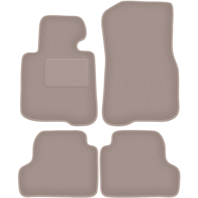 foto del prodotto tappetini in velluto beige per bmw 4 f33 coupe cabrio 2013 