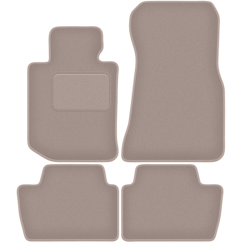 foto del prodotto tappetini in velluto beige per bmw 4 g23 cabrio 2021 2022 