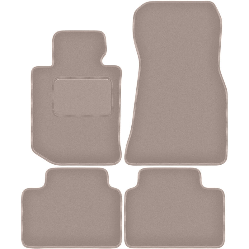 foto del prodotto tappetini in velluto beige per bmw 4 g26 gran coupe 2021 2022 