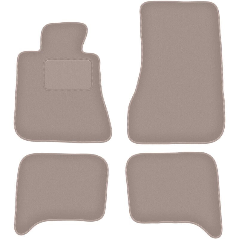 foto del prodotto tappetini in velluto beige per bmw 5 e28 berlina 1980 1990 