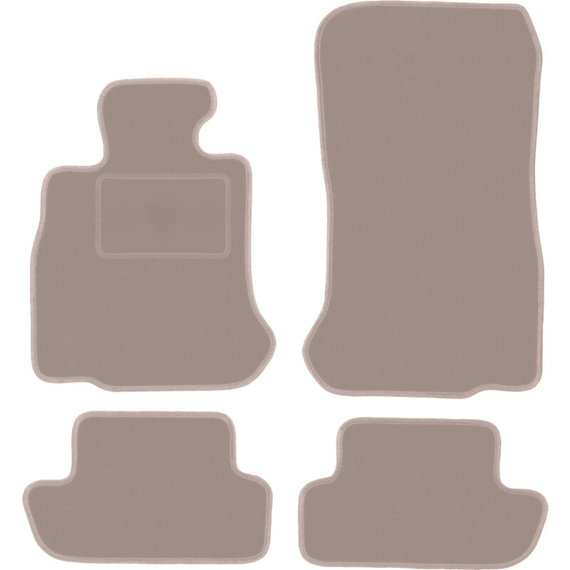 foto del prodotto tappetini in velluto beige per bmw 6 f12 cabrio 2011 2018 