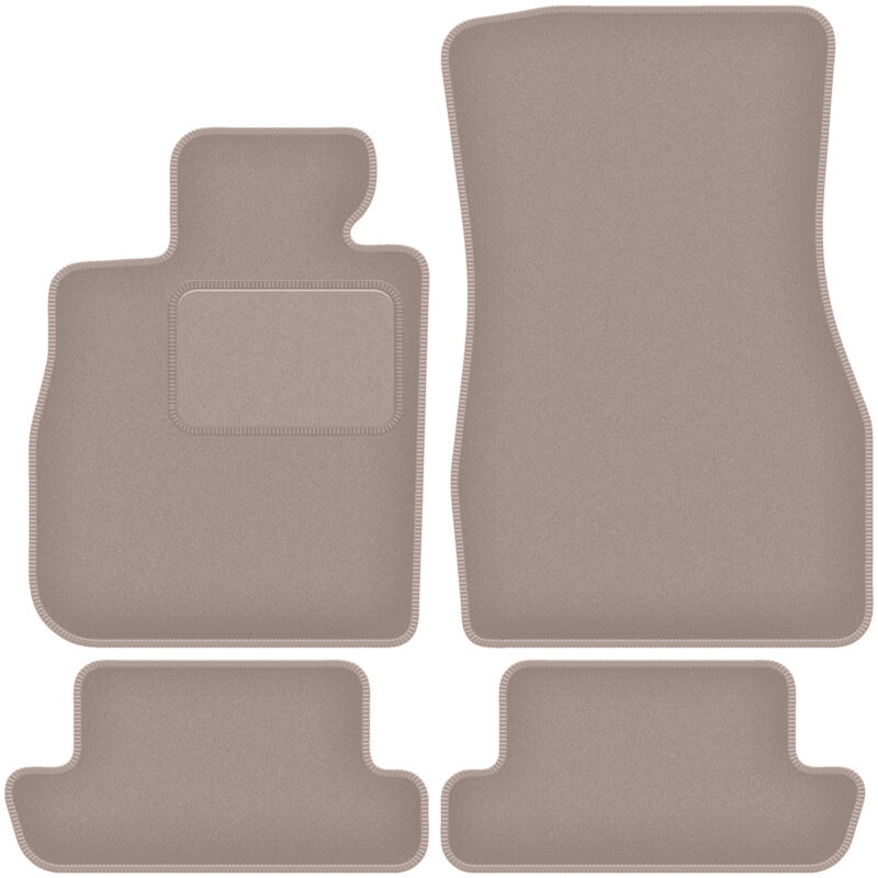 foto del prodotto tappetini in velluto beige per bmw 8 g15 coupe 2018 2022 