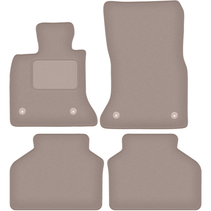 foto del prodotto tappetini in velluto beige per bmw gt f07 xdrive gt 2009 2017 