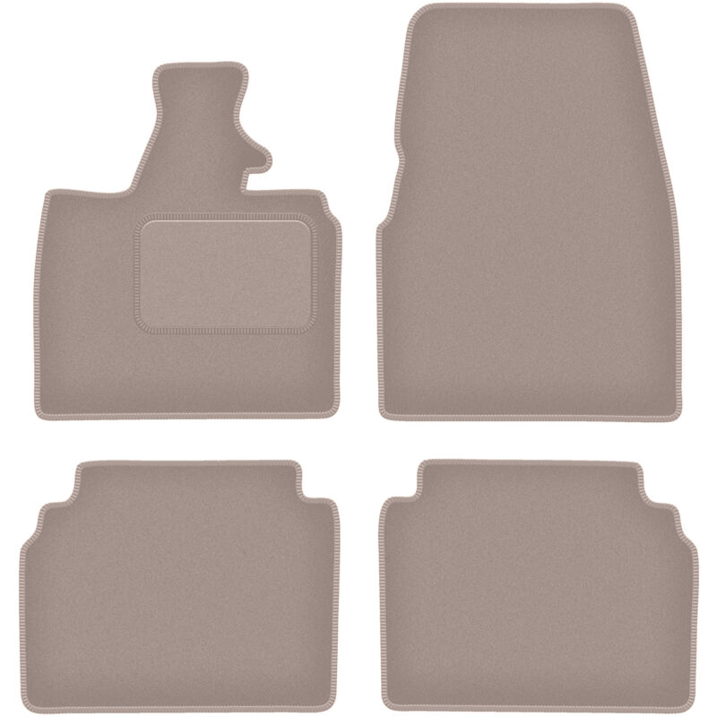 foto del prodotto tappetini in velluto beige per bmw i3 l01 hatchback 2013 