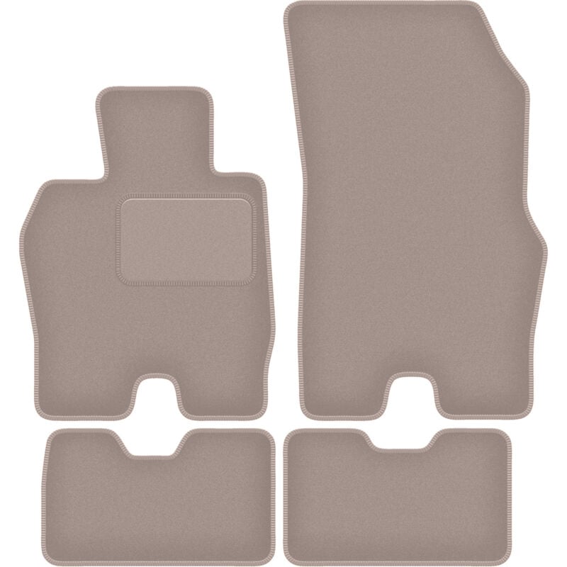 foto del prodotto tappetini in velluto beige per bmw i8 l12 coupe 2014 2022 