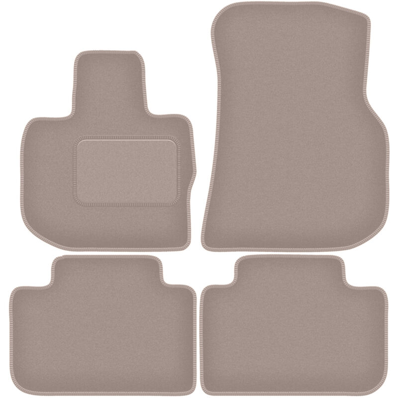 foto del prodotto tappetini in velluto beige per bmw ix3 g08 suv 2021 