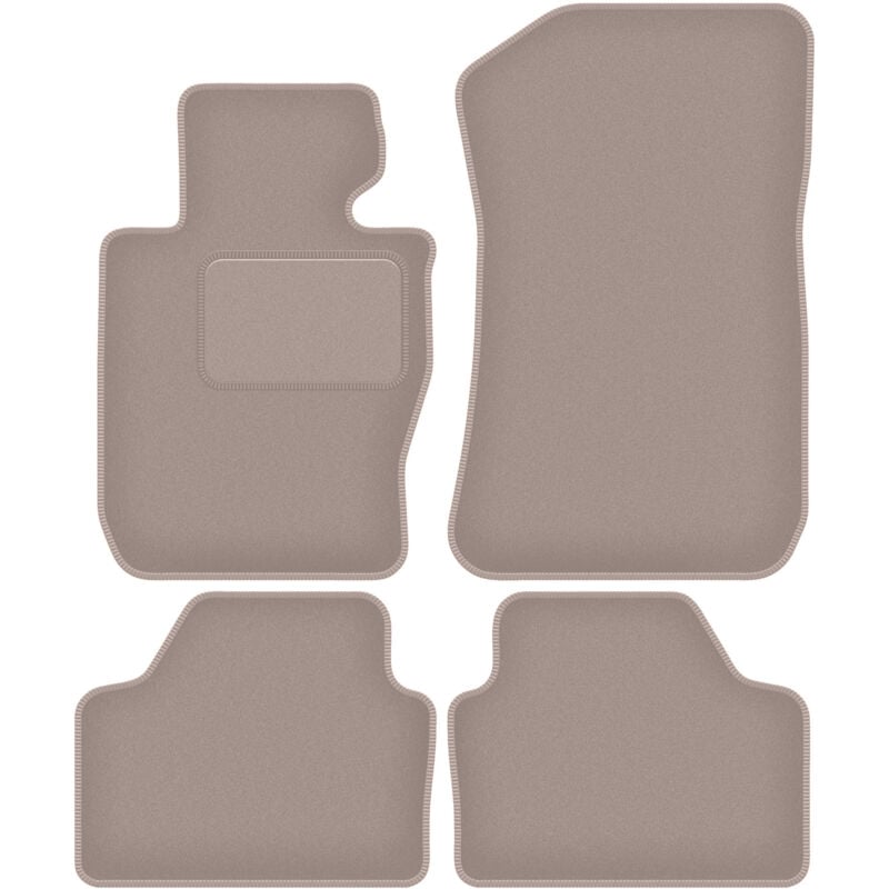 foto del prodotto tappetini in velluto beige per bmw x1 e84 xdrive 0 2004 2011 
