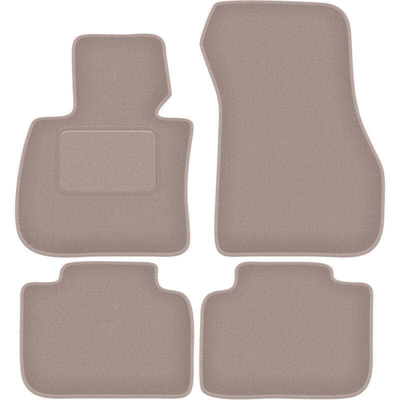 foto del prodotto tappetini in velluto beige per bmw x1 f48 fl suv 2015 
