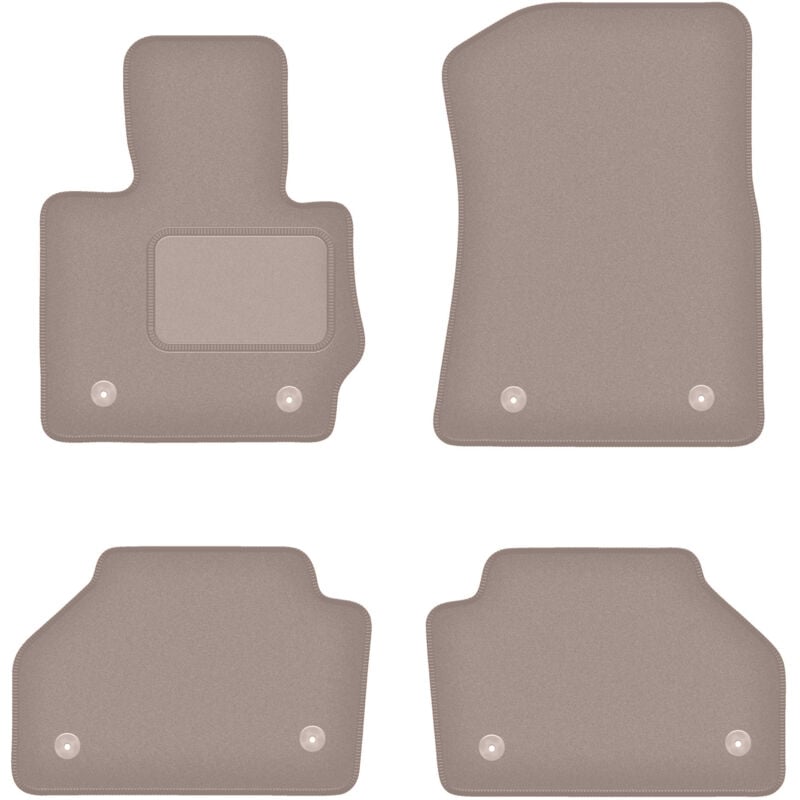 foto del prodotto tappetini in velluto beige per bmw x3 f25 suv 2010 2017 