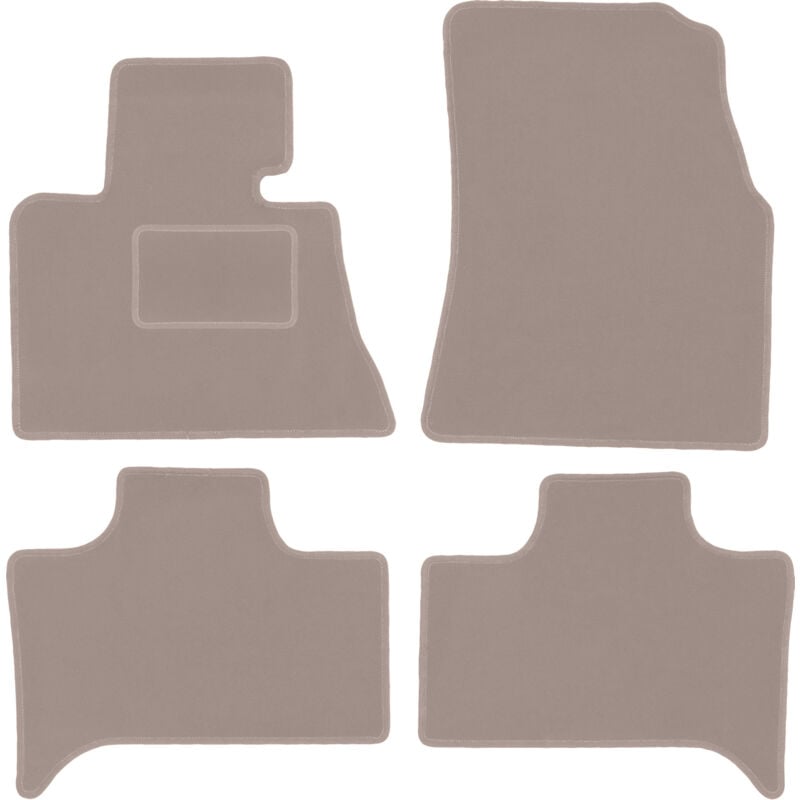 foto del prodotto tappetini in velluto beige per bmw x5 e53 2wd 1999 2006 