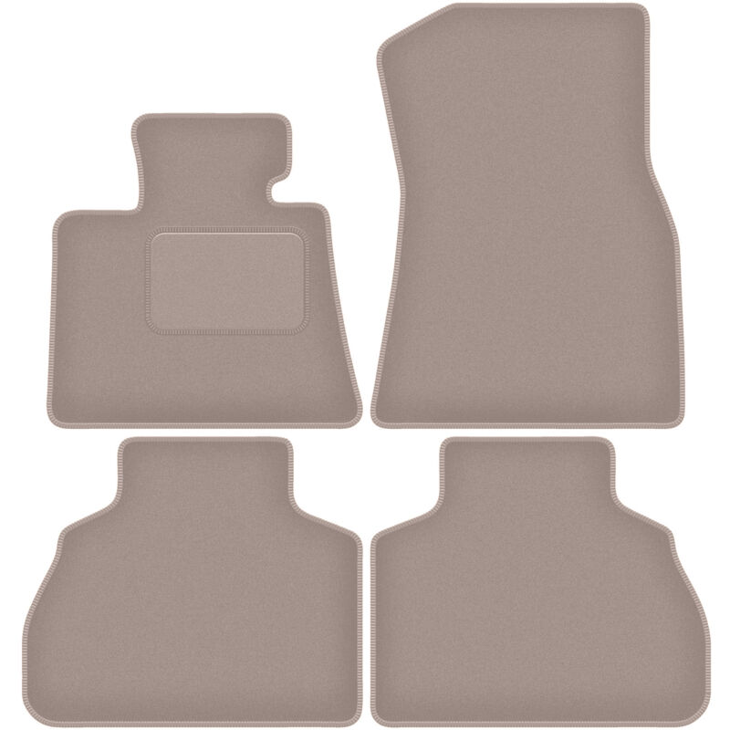 foto del prodotto tappetini in velluto beige per bmw x7 g07 5 posti 2018 