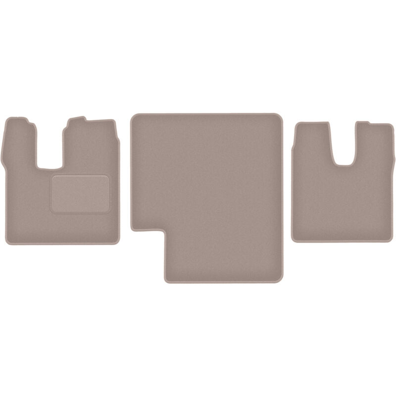 foto del prodotto tappetini in velluto beige per camion man tgl tgm 2005 