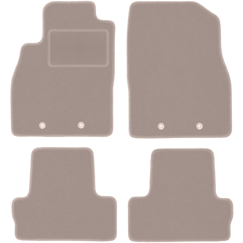 foto del prodotto tappetini in velluto beige per chevrolet volt hatchback 2012 2017 