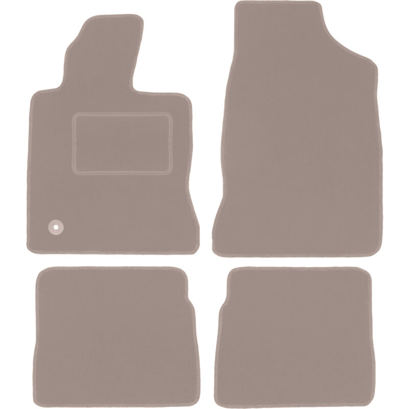 foto del prodotto tappetini in velluto beige per chrysler pt cruiser decappottabile, hatchback 2000 2010 